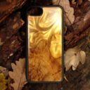 Handyhülle aus Holz Amber